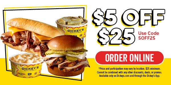 Dickeys barbecue coupons best sale